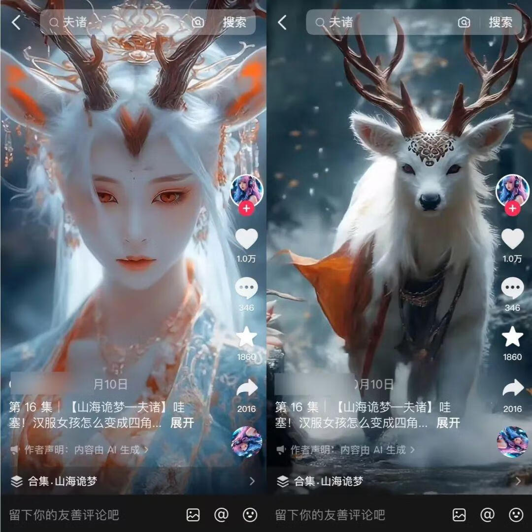 4、AI山海经变身视频制作教程 - 81副业网 - 每天分享副业赚钱项目-AI变现训练营论坛-81副业网 - 每天分享副业赚钱项目